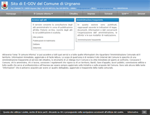 Tablet Screenshot of e-gov.urgnano.eu
